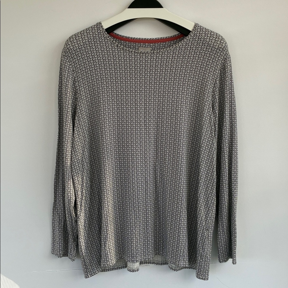 Chico's Long Sleeve Top Tee XL